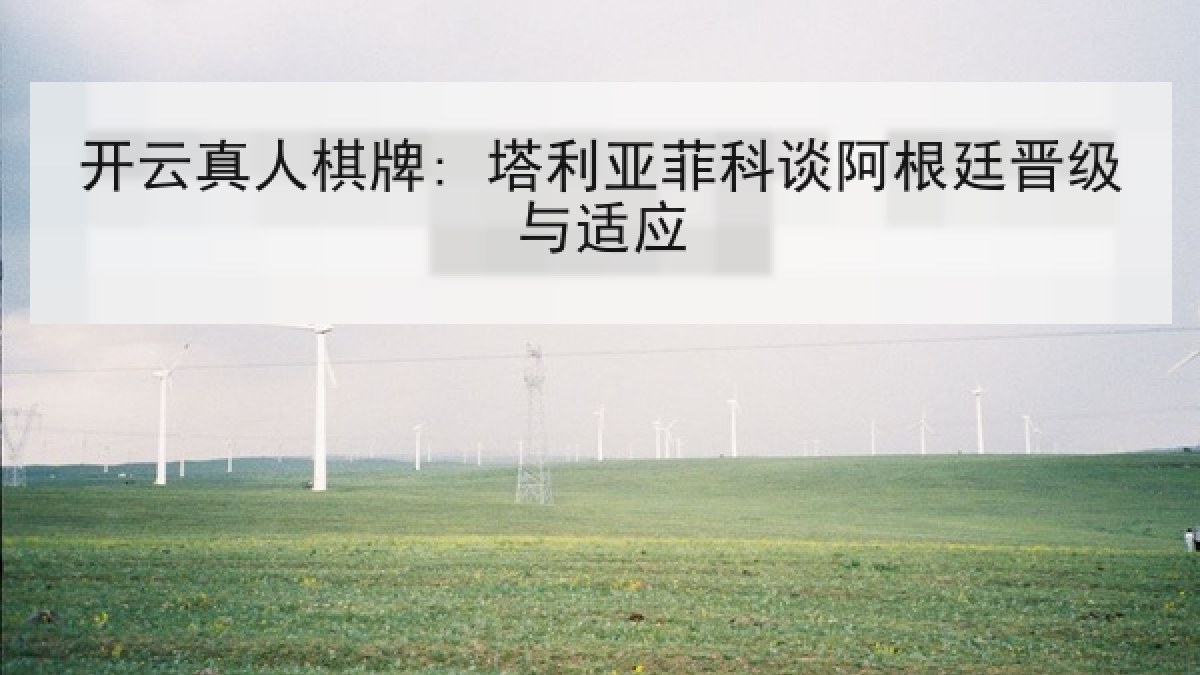 开云真人棋牌: 塔利亚菲科谈阿根廷晋级与适应