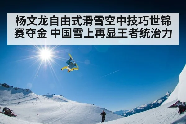 杨文龙自由式滑雪空中技巧世锦赛夺金 中国雪上再显王者统治力